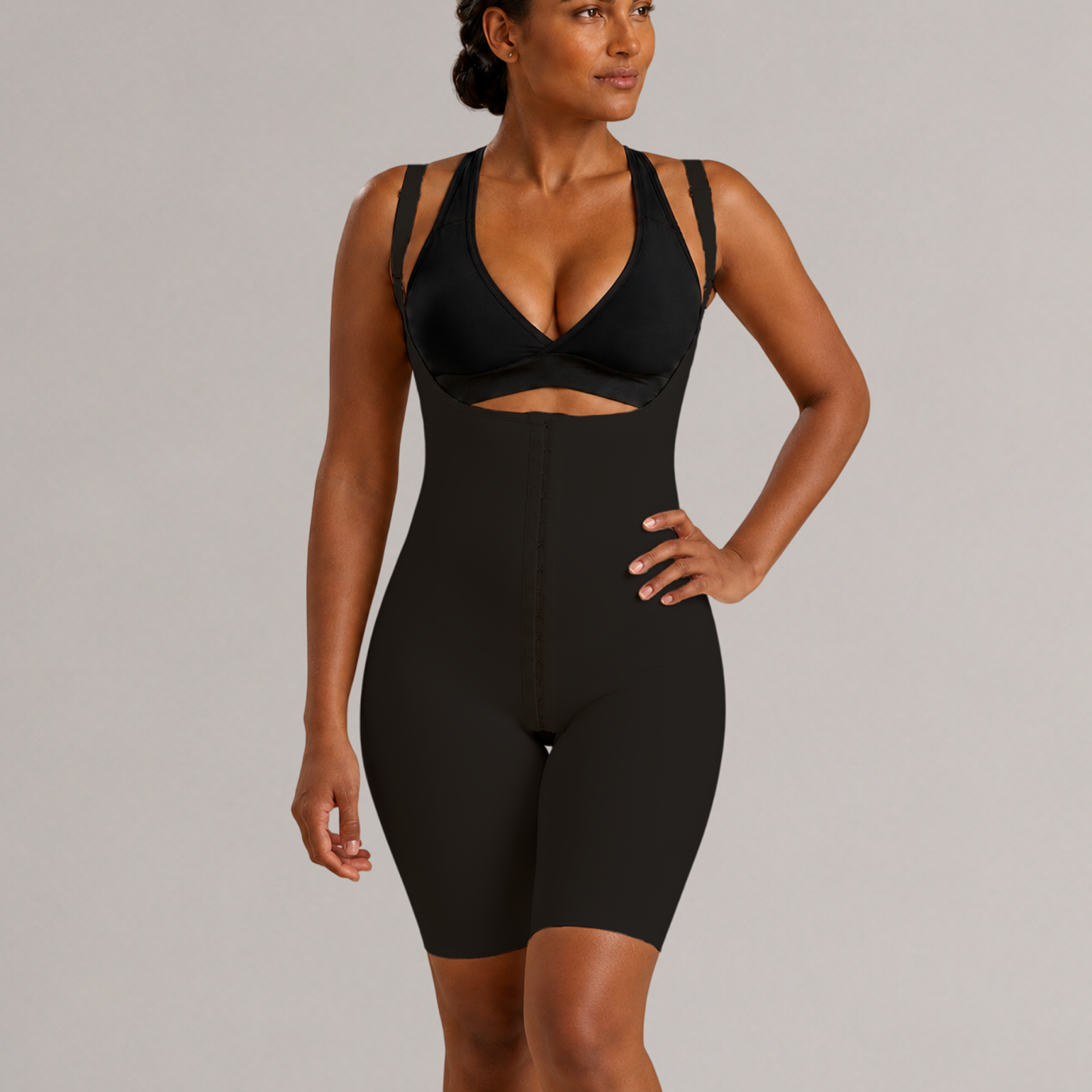 Soltexa BG02 Open-Bust Mid-Thigh Girdle